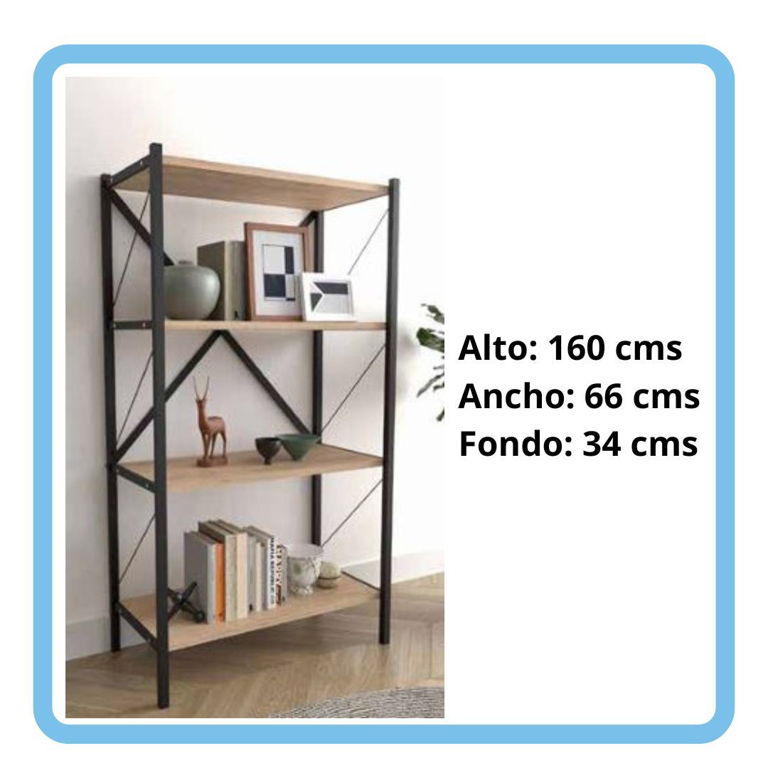 Estanteria 4 baldas 0364 0363 2